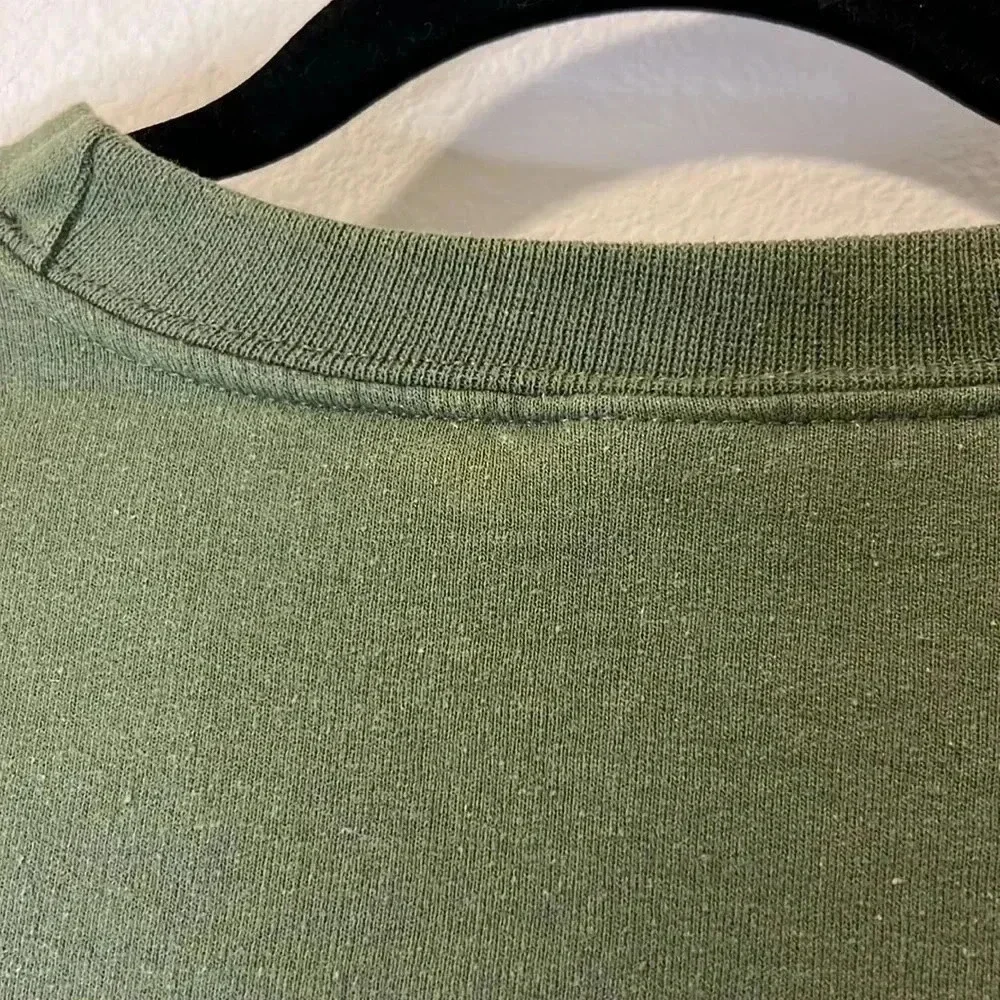 Green Crewneck Size M “I’m A Succa For Plants” - Picture 4 of 5